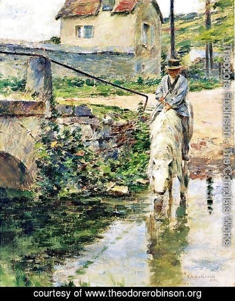 Theodore Robinson - The Watering Place