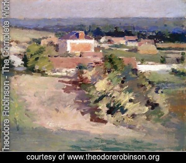 Theodore Robinson - The Red House