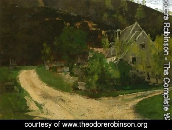 Theodore Robinson - French Village