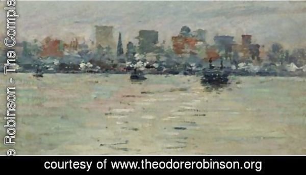 Theodore Robinson - The Ferry 2