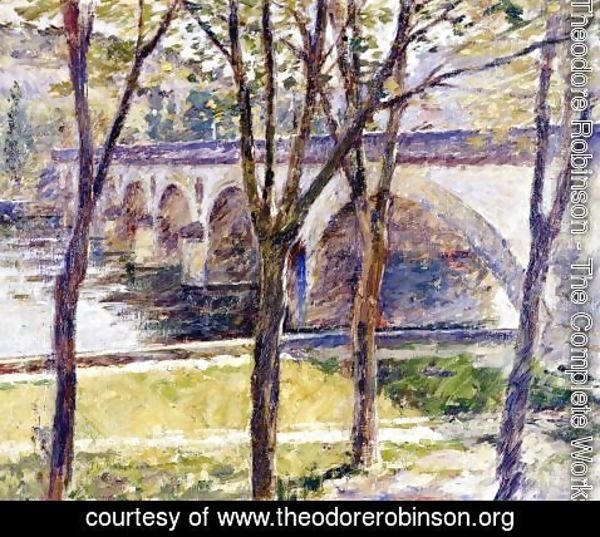 Theodore Robinson - Bridge Near Giverny