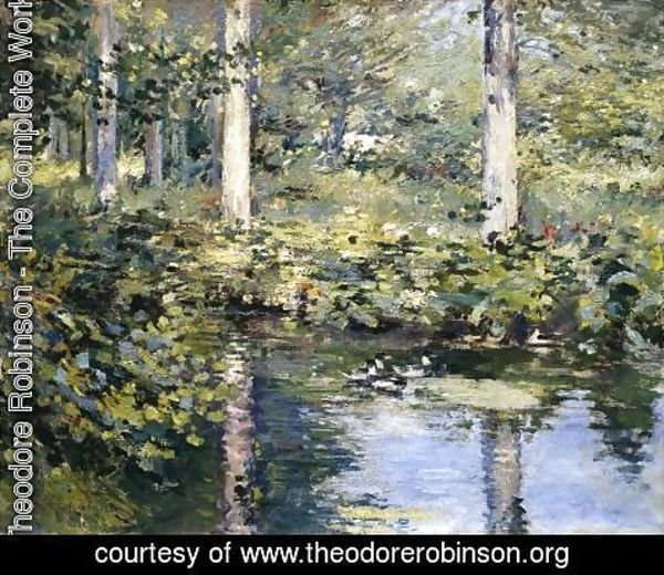 Theodore Robinson - The Duck Pond