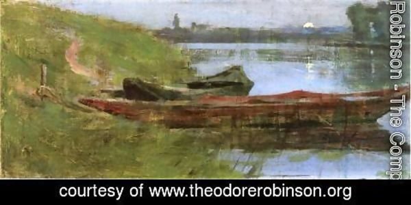 Theodore Robinson - Two Boats