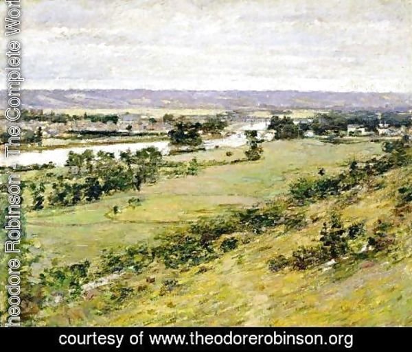 Theodore Robinson - Valley Of The Seine
