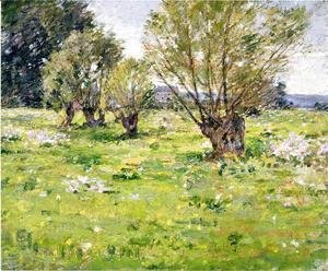 Theodore Robinson - Willows And Wildflowers2