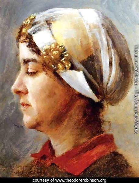 Woman in a White Cap 1884