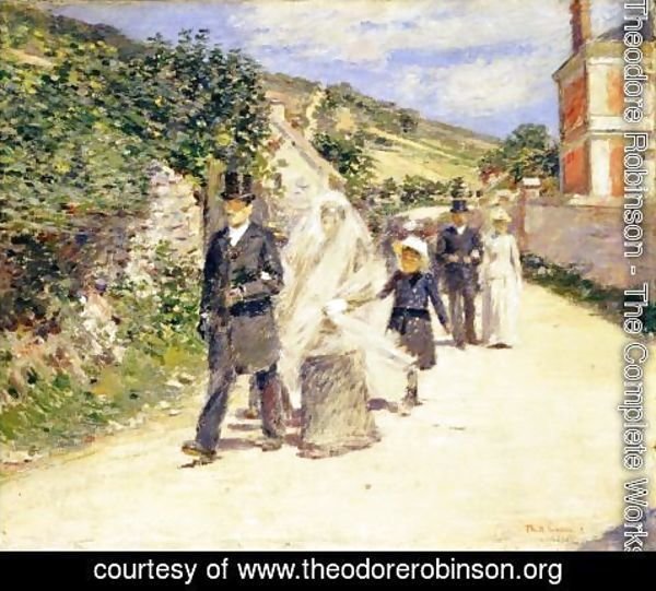 Theodore Robinson - The Wedding March