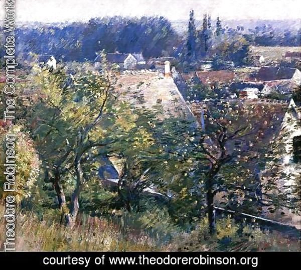 Theodore Robinson - Saint Martin's Summer, Giverny