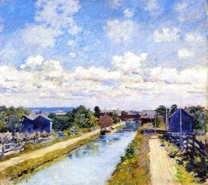 Theodore Robinson - Port Ben, Delaware and Hudson Canal