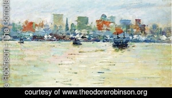Theodore Robinson - The Ferry