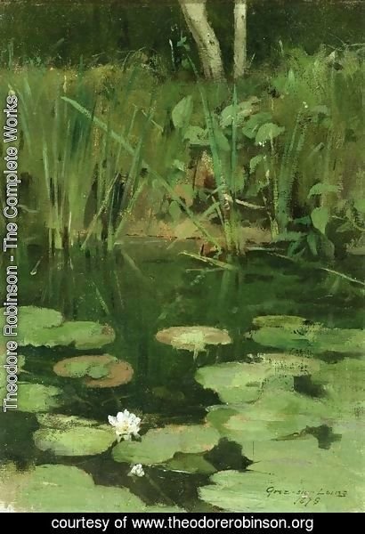Theodore Robinson - Water Lilies
