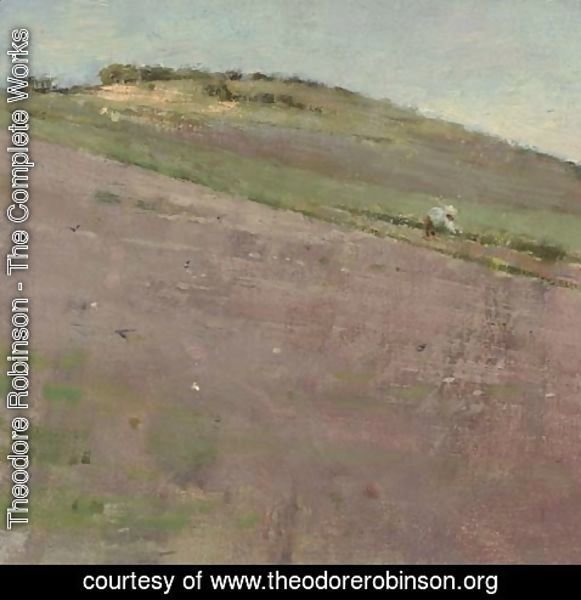 Theodore Robinson - Hillside