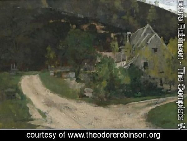 Theodore Robinson - French Village 2