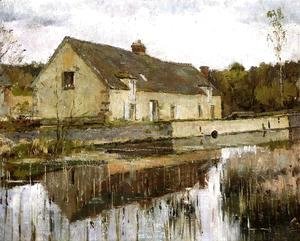 Theodore Robinson - On The Canal