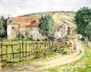 Theodore Robinson - Road By The Mill